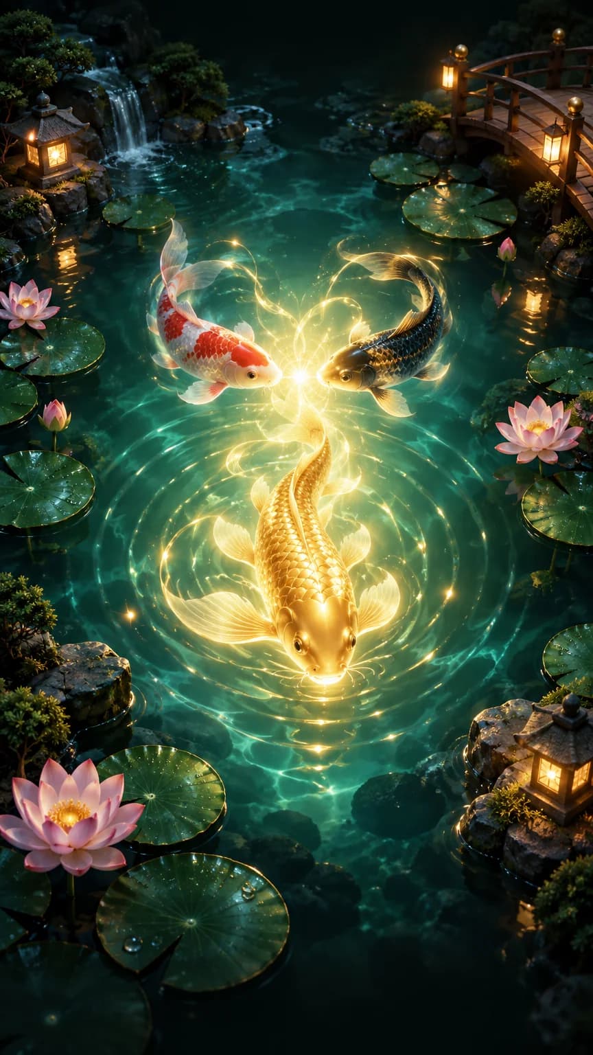 Koi Bloom artwork